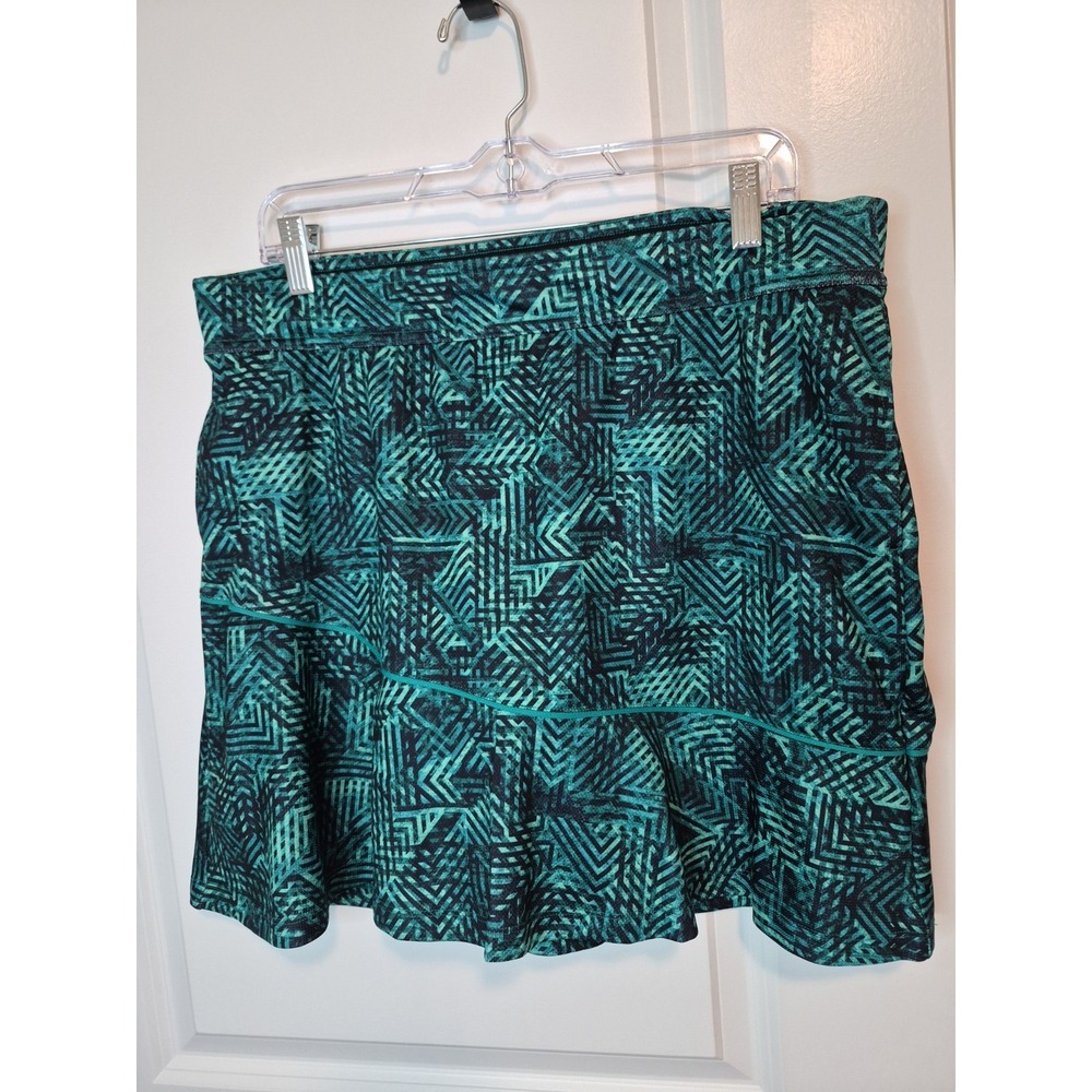 Women's ‎ MADE FOR LIFE  ACTIVE WEAR QUICK DRY LIGHT SKORT  SIZE: L TEAL
